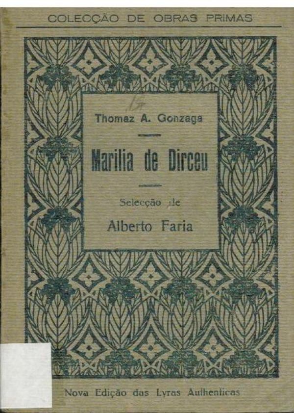 Marília de Dirceu - 800 GON